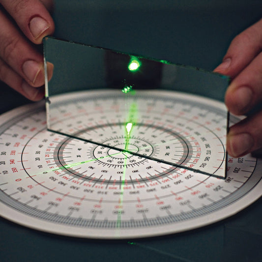 speed of light determination experiiment