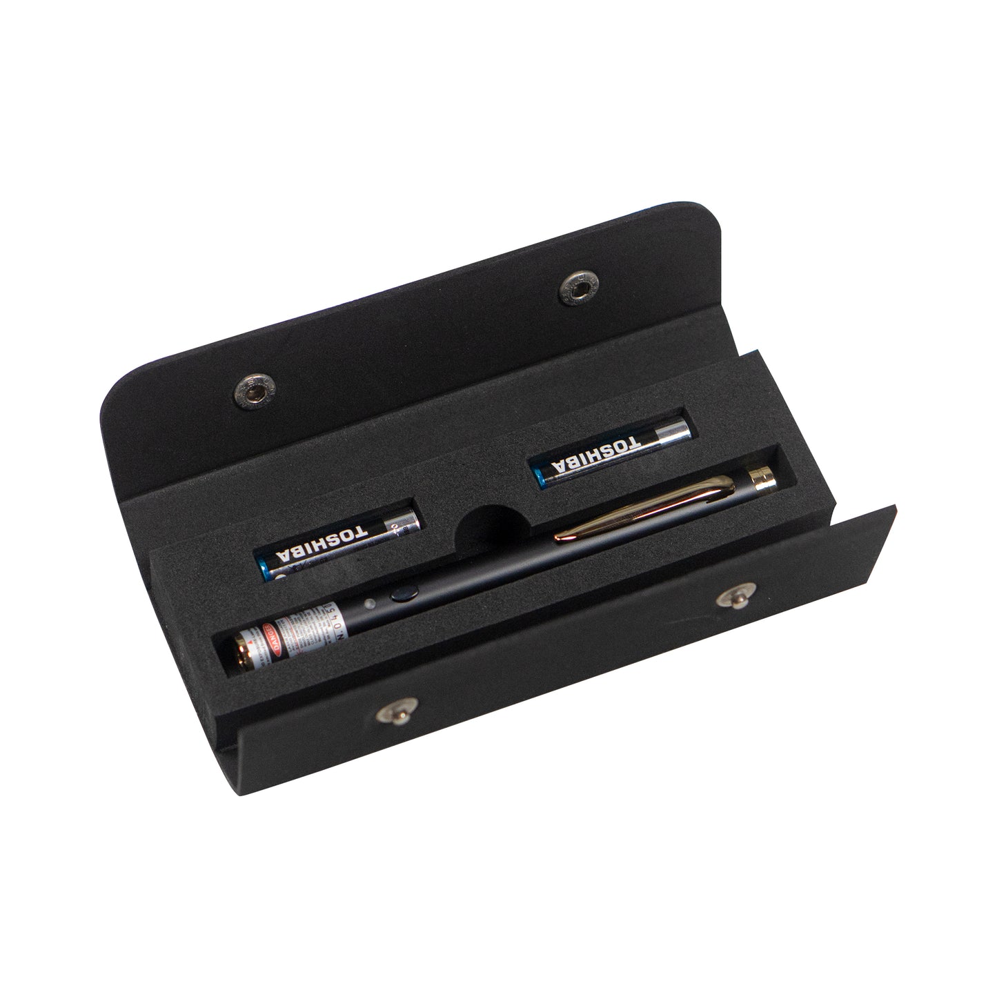 Class 3R classroom set green laser pointer with foam carrying case and batteries included