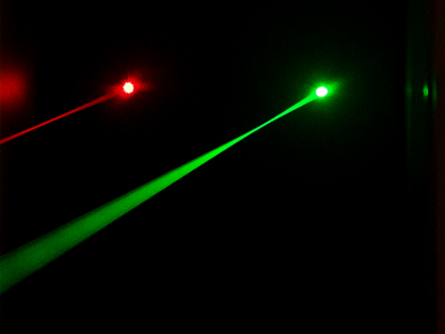 Class 3R red and green laser pointer power level 5mW teaching