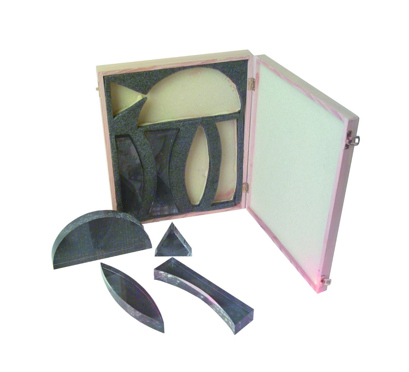Magnetic Whiteboard Lens and Prism Demonstration Set (6-pack)