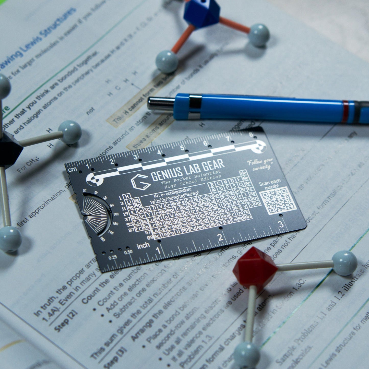 The Pocket Scientist High School Ed. - STEM Ruler