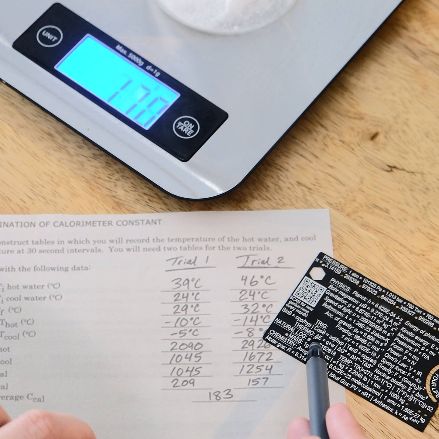The Pocket Scientist - Scientific Ruler and Reference