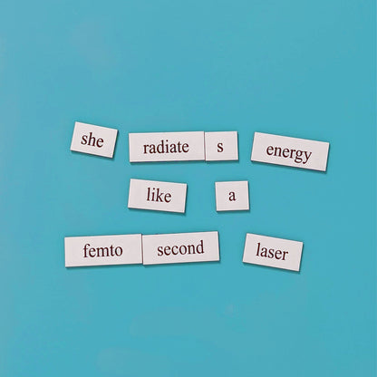 Physics Word Magnets