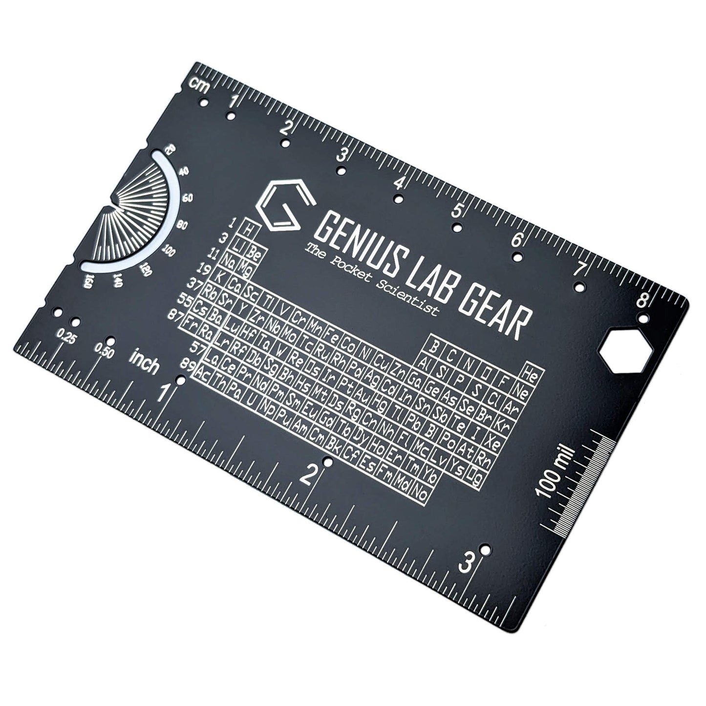 The Pocket Scientist - Scientific Ruler and Reference